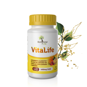 VITALIFE Óleo de Cártamo com Gengibre e Guaraná