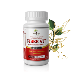 Fiber Vit Premium Suplemento Vitamínico e Mineral em Cápsulas