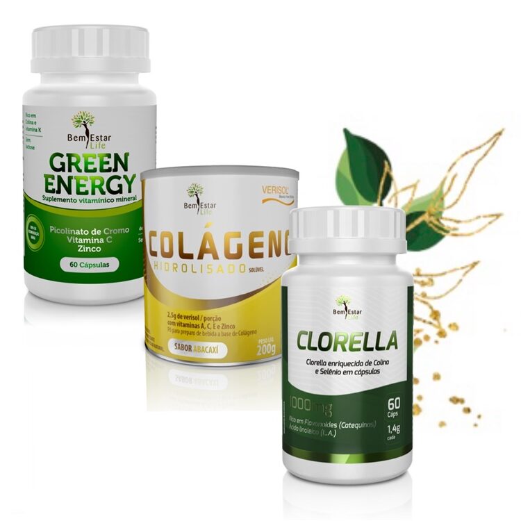 GREEN ENERGY COLAGENO CLORELLA