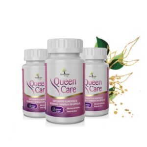 Trio Cuidados de Rainha para Unha e Cabelo – Queen Care – 3 unidades