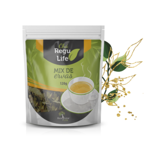 REGU LIFE Chá Mix de Ervas  – pacote 120 gramas