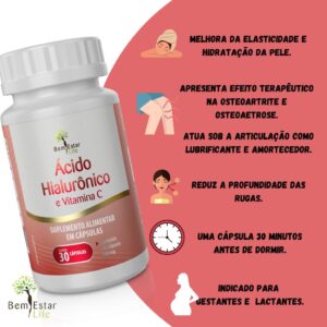 Ácido Hialurônico Bem Estar Life